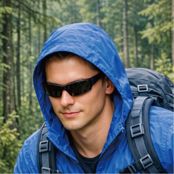 スポーティすぎるサングラス